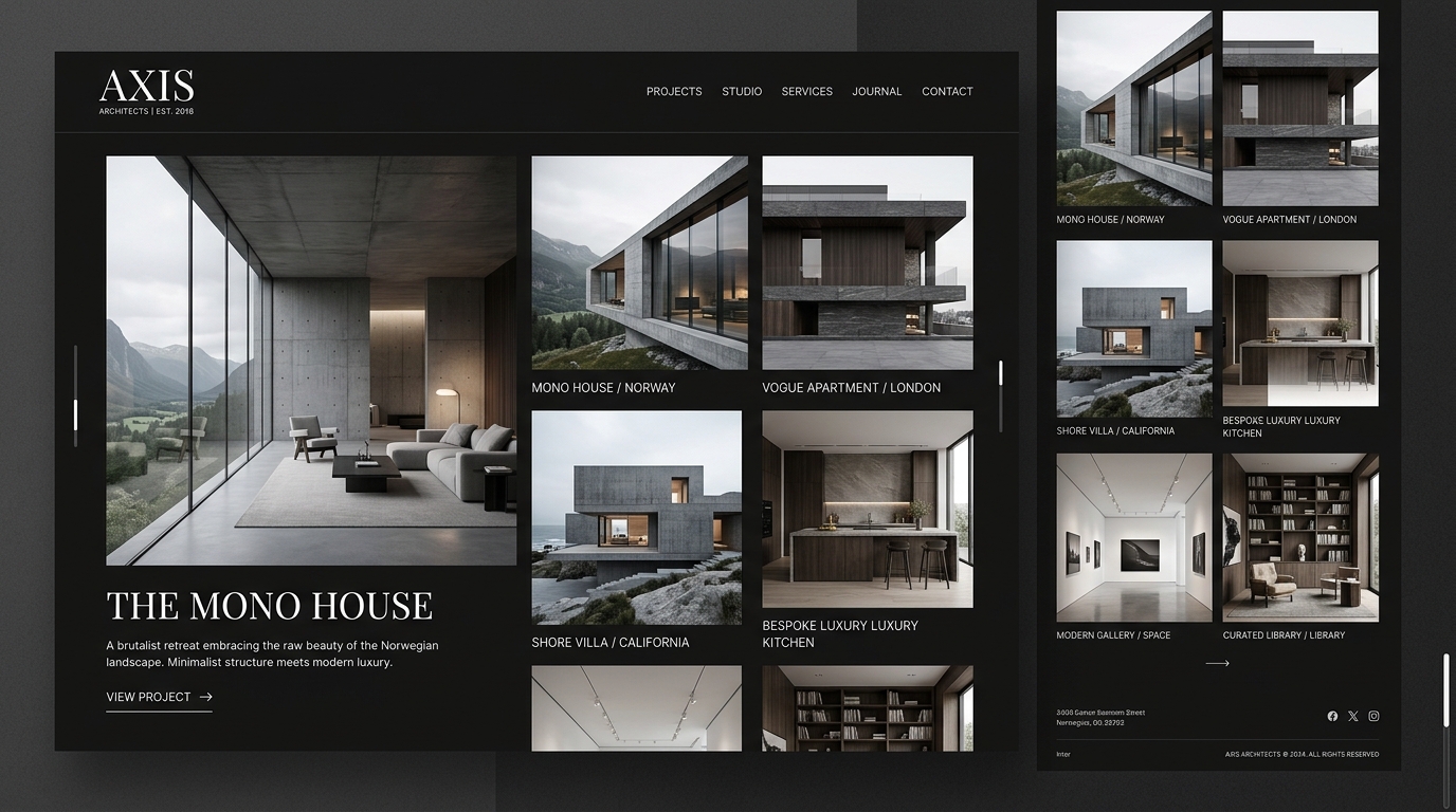 Axis Architecture Studio Portfolio
